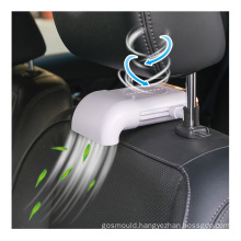 portable electric summer auto back seat air cooling fans USB car rear seat cooling fan